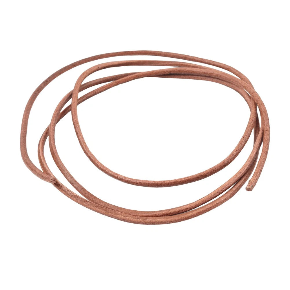 72" Leather Belt for Singer Treadle Sewing Machine (3/16" / 5mm) #B111-72