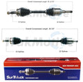 Set of 2 Front AAR CV Axle Shafts for Chevy Cruze (2011–2019)