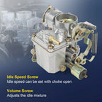 34 PICT-3 Carburetor for VW Beetle Thing (1971–1979)