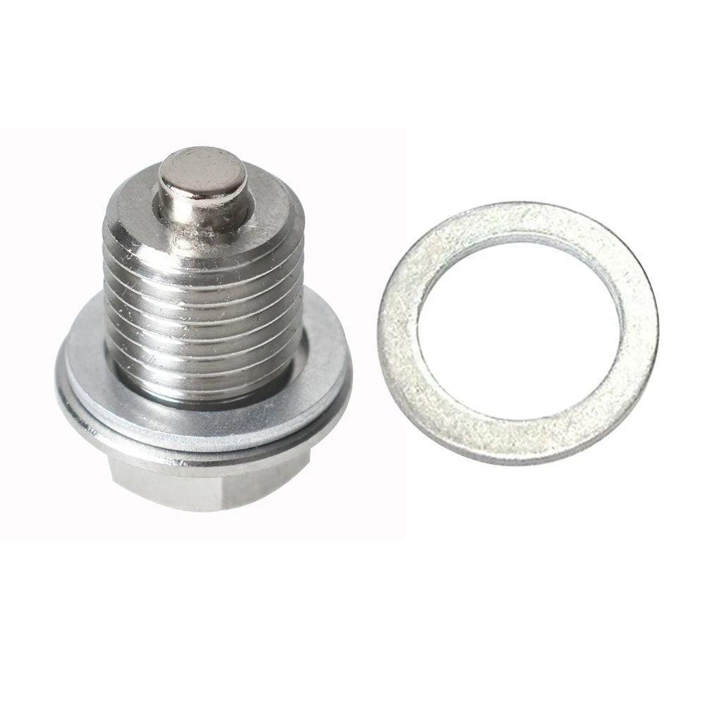 Stainless Steel Oil Drain Plug with Neodymium Magnet for