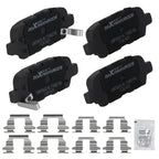 Set of Rear Ceramic Brake Pads for Infiniti JX35 M35 M35H M37 M45 M56 Q40 Q50 Q60