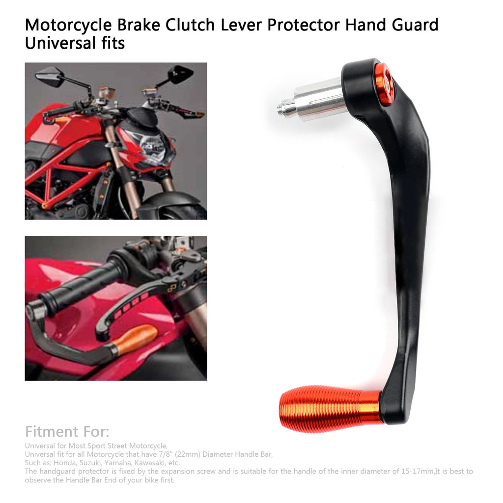 22mm Brake Clutch Lever Protector for Honda CBR R1200GS (690) - Orange