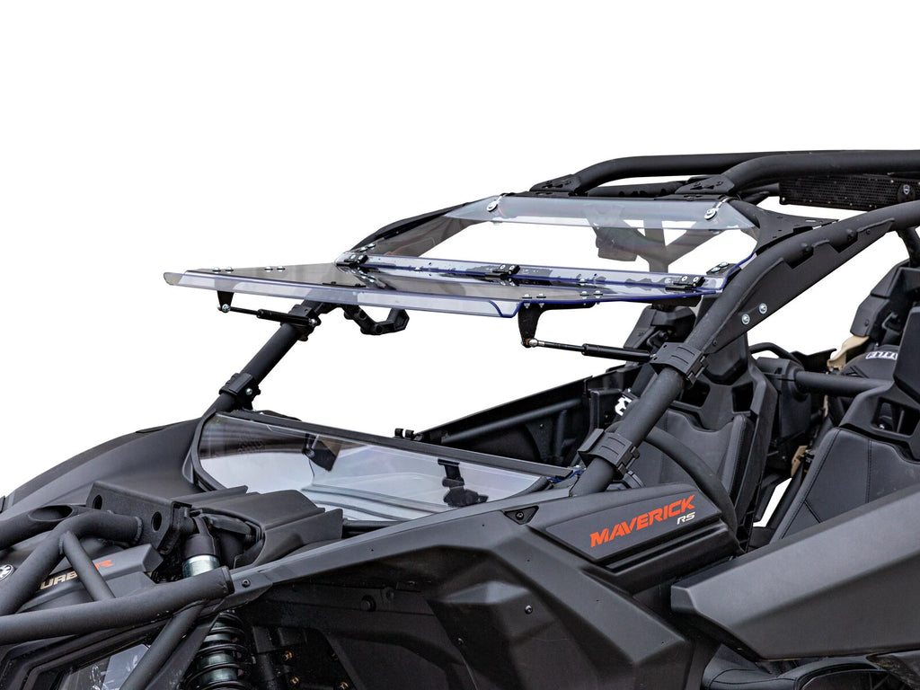 Scratch Resistant Flip Windshield for Can-Am Maverick X3 (2017–2023)