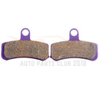 F+R Brake Pads for Harley Dyna Fat Bob FXDF (2008–2012) Fiber