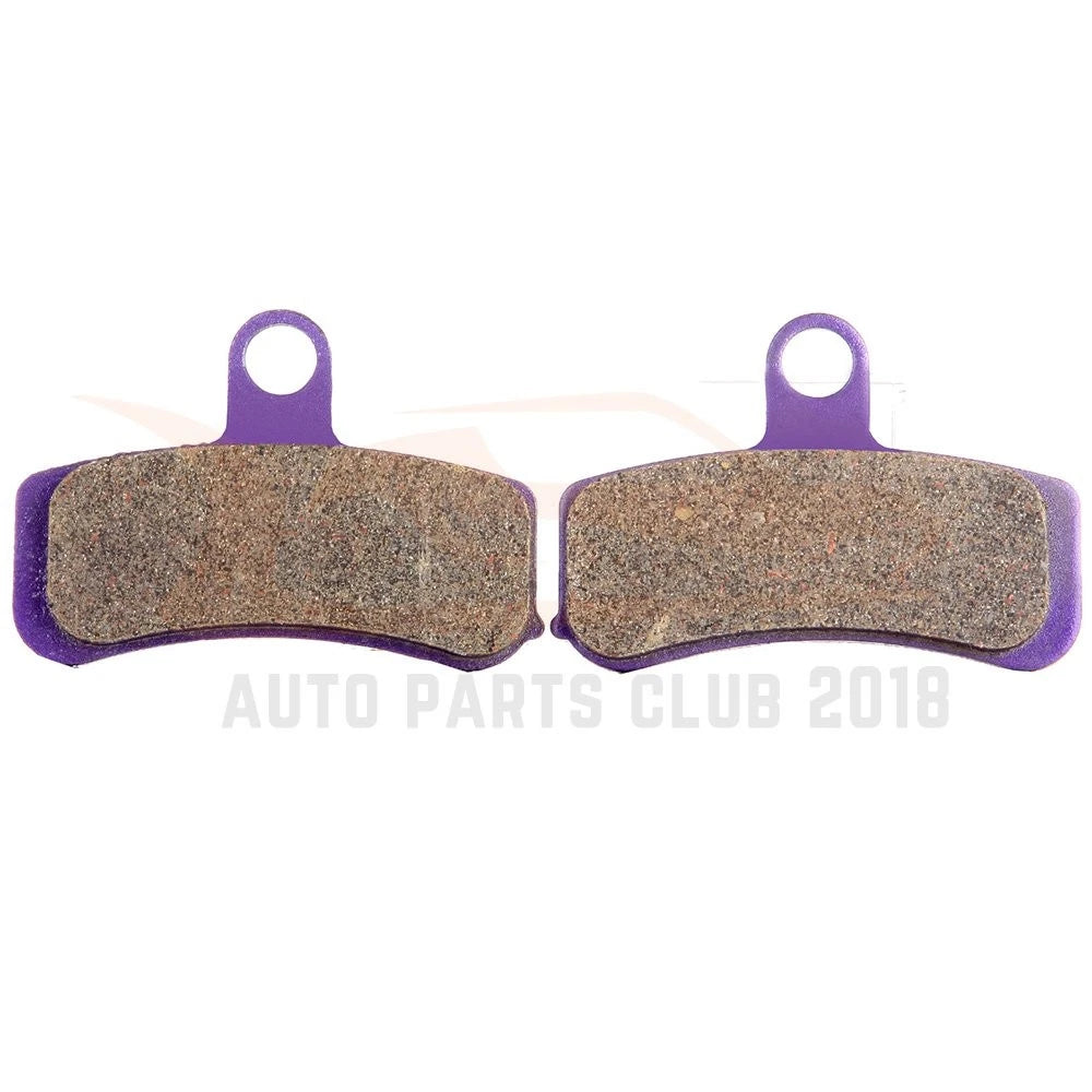 F+R Brake Pads for Harley Dyna Fat Bob FXDF (2008–2012) Fiber