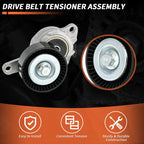 Drive Belt Tensioner Kit for Suzuki Grand Vitara (2009–2013) 2.4L L4 1754054L00