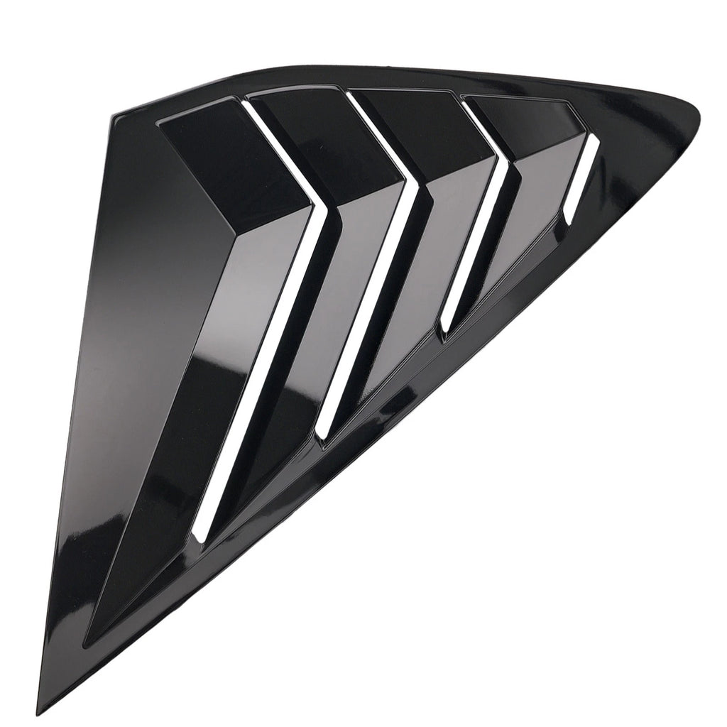 2PC ABS Black Gloss Side Window Louvers for Honda Accord (2023–2025)