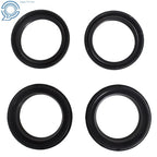 Set of 2 Front Fork Damper Shock Absorber Seals for Motorcycles