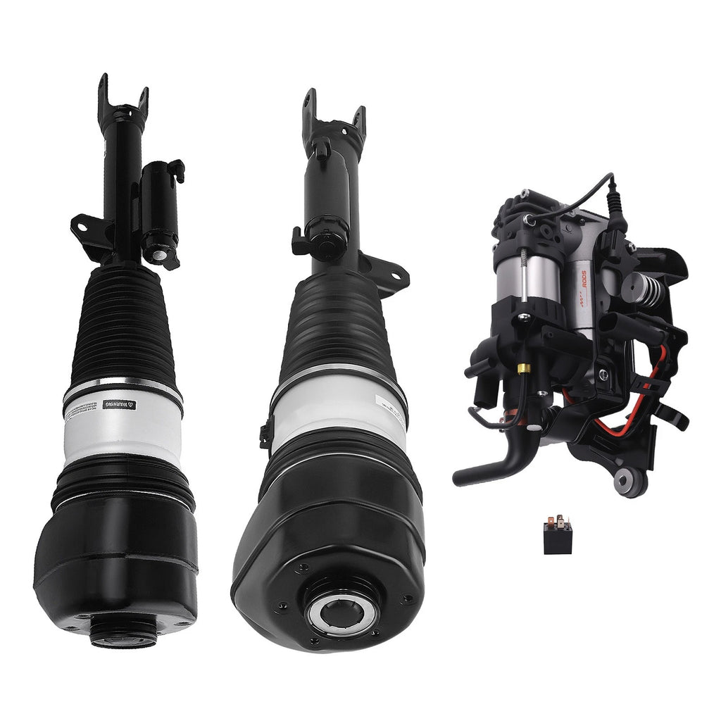 2X Front Air Suspension Struts + Compressor + Bracket for BMW 7 Series (2016–2023)