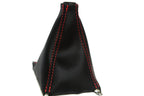 Manual Shift Boot for Acura Integra (1990–1993) Red Stitch PVC Leather