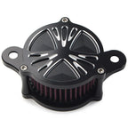 Red Air Cleaner Intake Filter for Harley Touring Electra Glide Softail