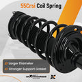 4X Strut w/ Coil Spring Assembly for Toyota Camry Avalon (2007–2011)