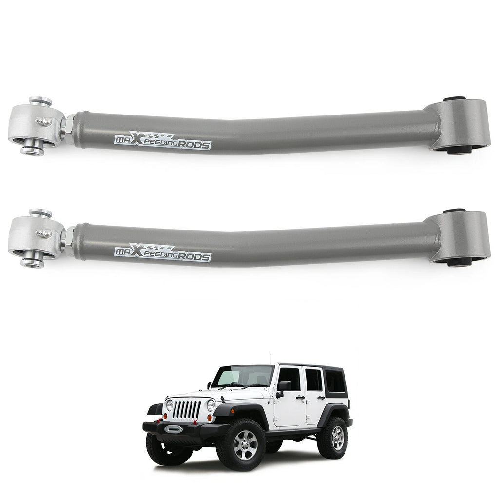 2X Rear Upper Adjustable Control Arms for Jeep Wrangler JK (2007-2018)