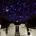 20W RGBW Twinkle Fiber Optic Dual Light Roof Stars for Car Light Source