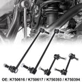Set of 2 Stabilizer Sway Bar End Links K750617 for Ford Police Interceptor Utility (2013–2019)