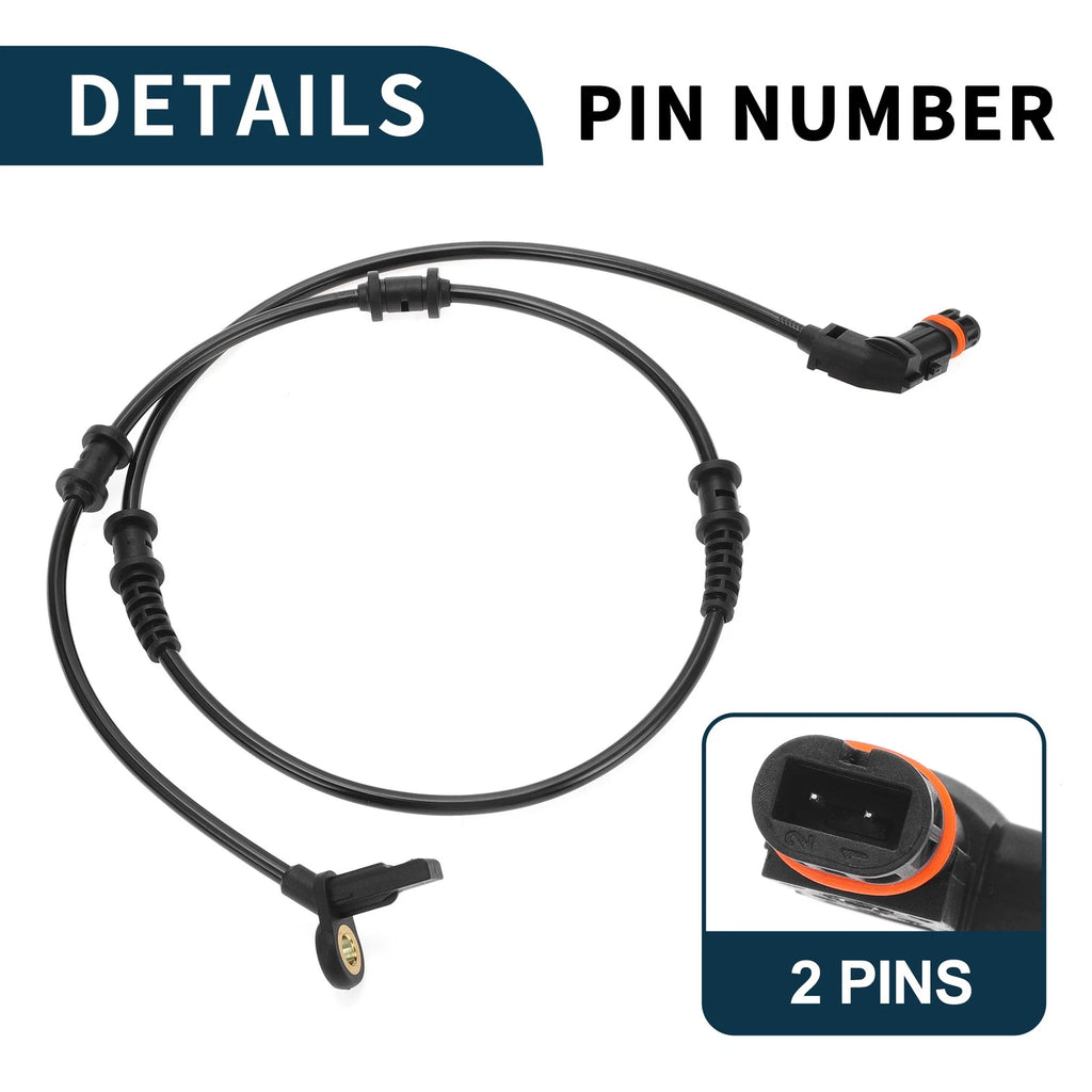 Front Right ABS Wheel Speed Sensor for Mercedes-Benz GL350 GL450 (2007–2012) No.A1649058200