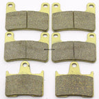 Set of 4 Brake Pads for Suzuki GSXR 600 750 1000 (2004–2005)