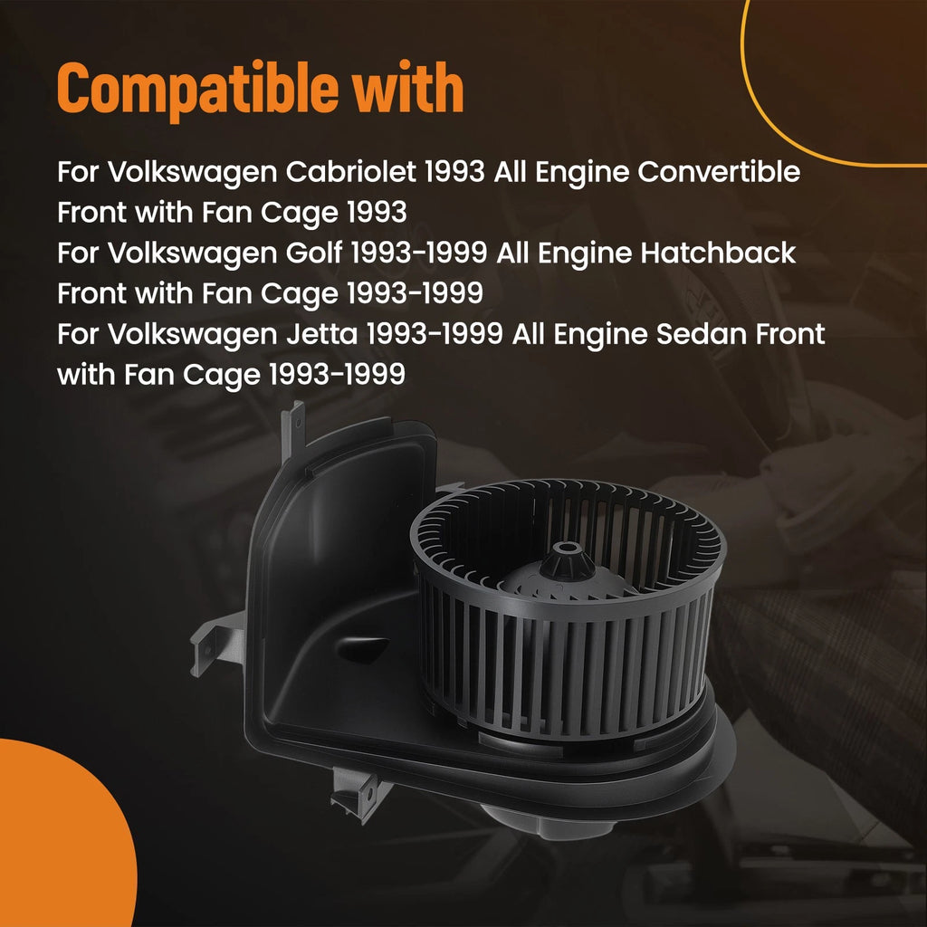 HVAC Heater Blower Motor for Volkswagen Golf Jetta (1993–1999)