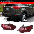 Pair LED Rear Bumper Reflectors for Toyota RAV4 (2013–2015)