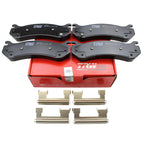 Set of 4 TRW Pro Metallic Brake Pads for Cadillac Chevrolet GMC Hummer