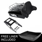 Chopped Trunk Backrest Mount Rack for Harley Sport Glide (2018–2021)