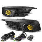 Fog Light Kit with Bezel & Switch for Honda Civic (2016–2023) - Yellow