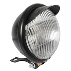 5'' Vintage Metal Front Headlight for Harley Suzuki Honda