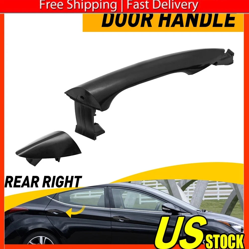 Exterior Door Handle for Hyundai Elantra (2011–2016) Rear Passenger Side