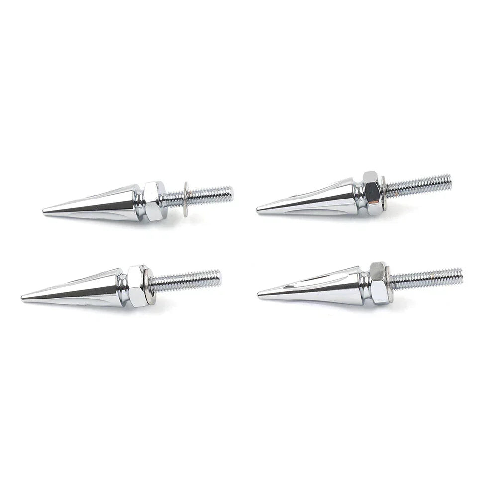 Chrome Windshield Spike Bolts for Harley Road Glide (2015-2023)