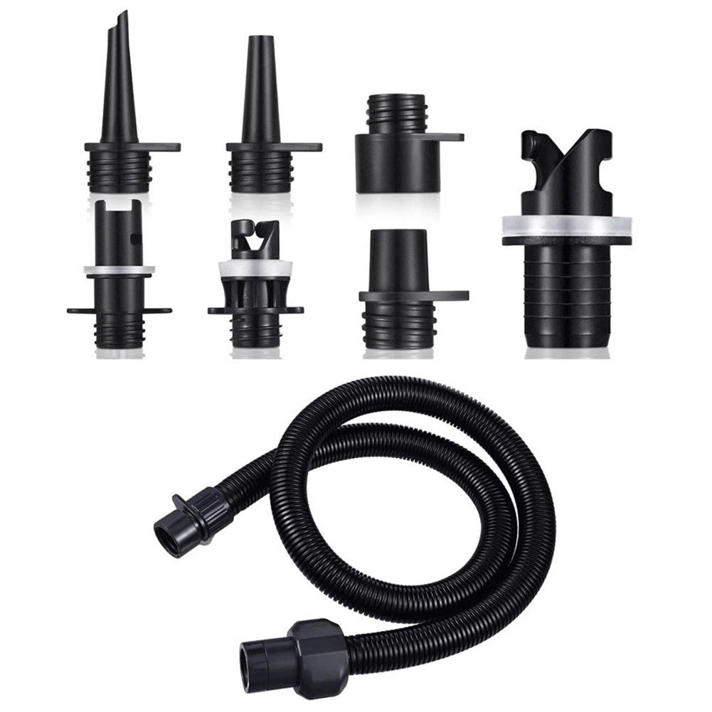 6PCS Portable Pump Valve Adapter Kit for Boats and Beds