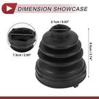 Left Inner CV Joint Boot Kit with Clamp for Honda Civic (2006–2011)