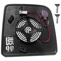 Heated Left Mirror Glass for Nissan Titan XD (2016–2019)