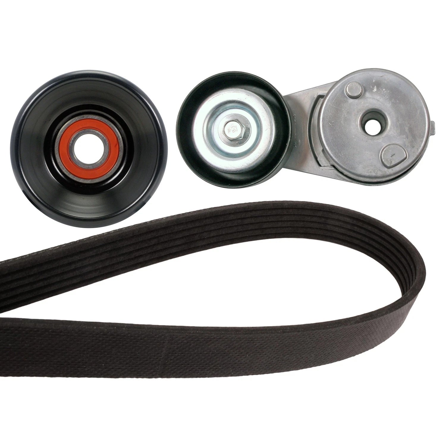 Drive Belt Idler Pulley Tensioner Kit for Express 3500, Savana 3500 (2003–2007)