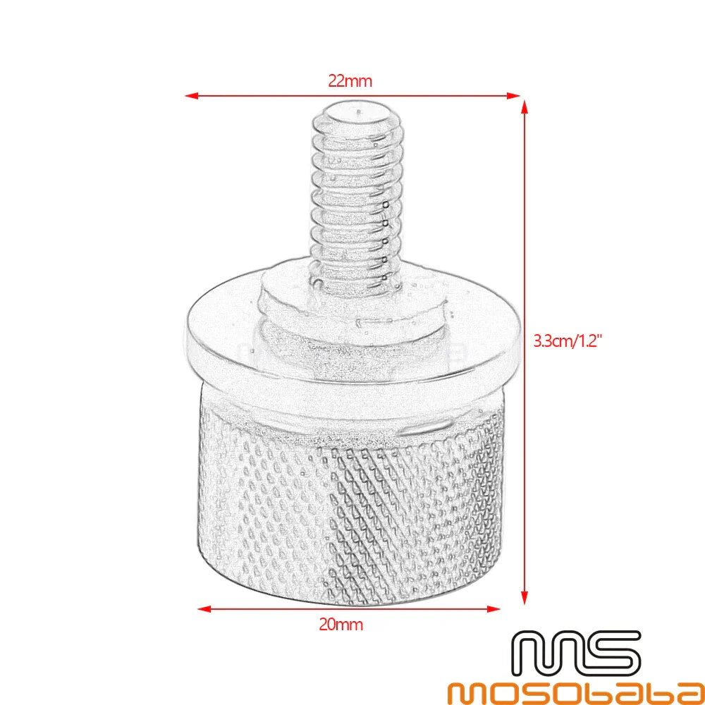 1/4-20 Thread Seat Bolt for Harley Touring Softail Dyna Street Bob Street Glide
