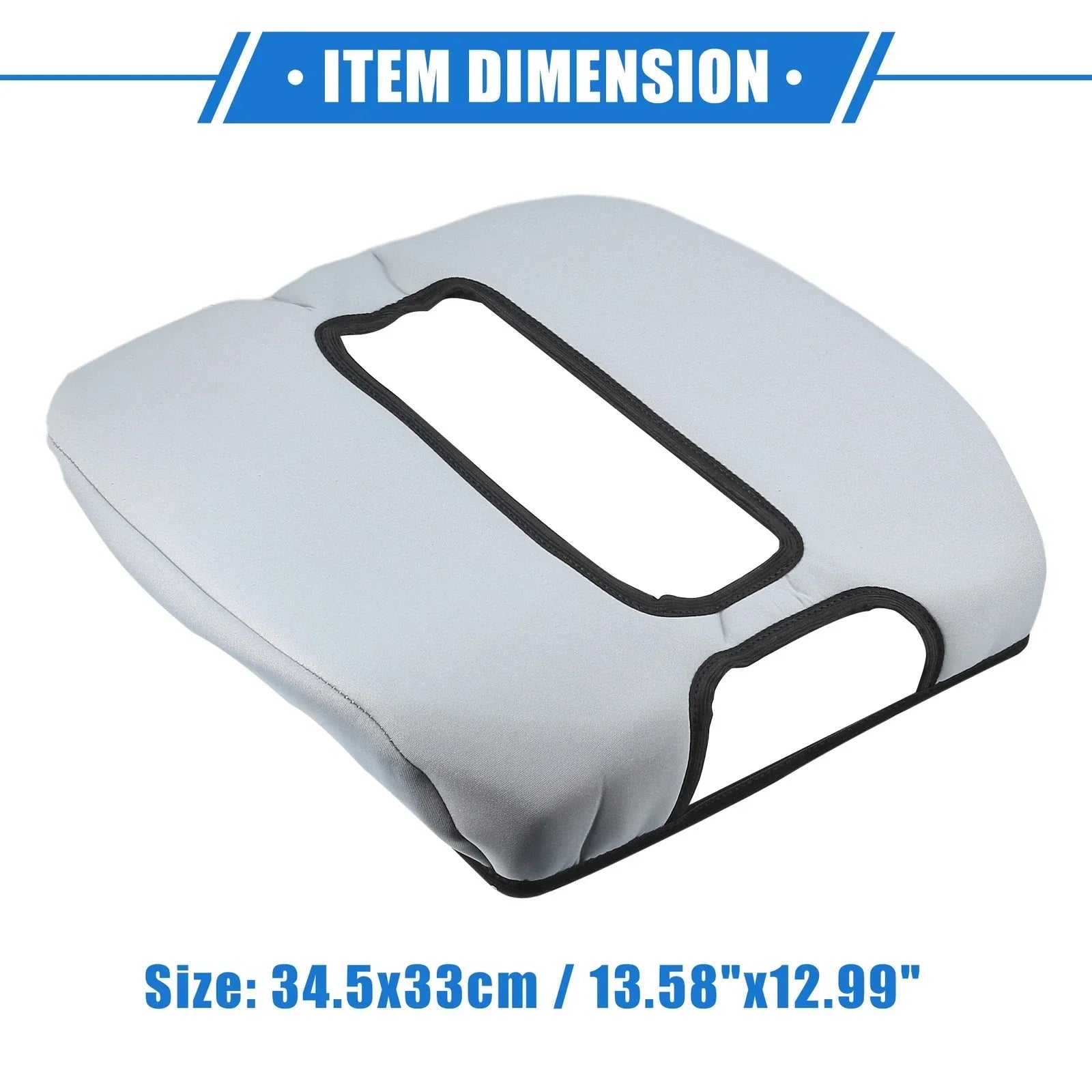 Armrest Protector Cover Pad for GMC Sierra 2014-2017 - Gray