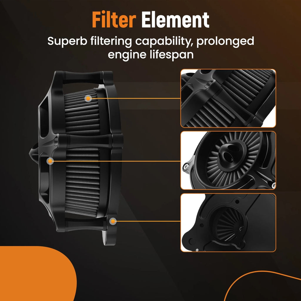 Air Intake System for Harley Touring Road Glide Electra Glide (2017–2023)