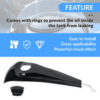 Fuel Console Gas Tank Cap Cover for Harley Electra Road Glide (2008–2023)