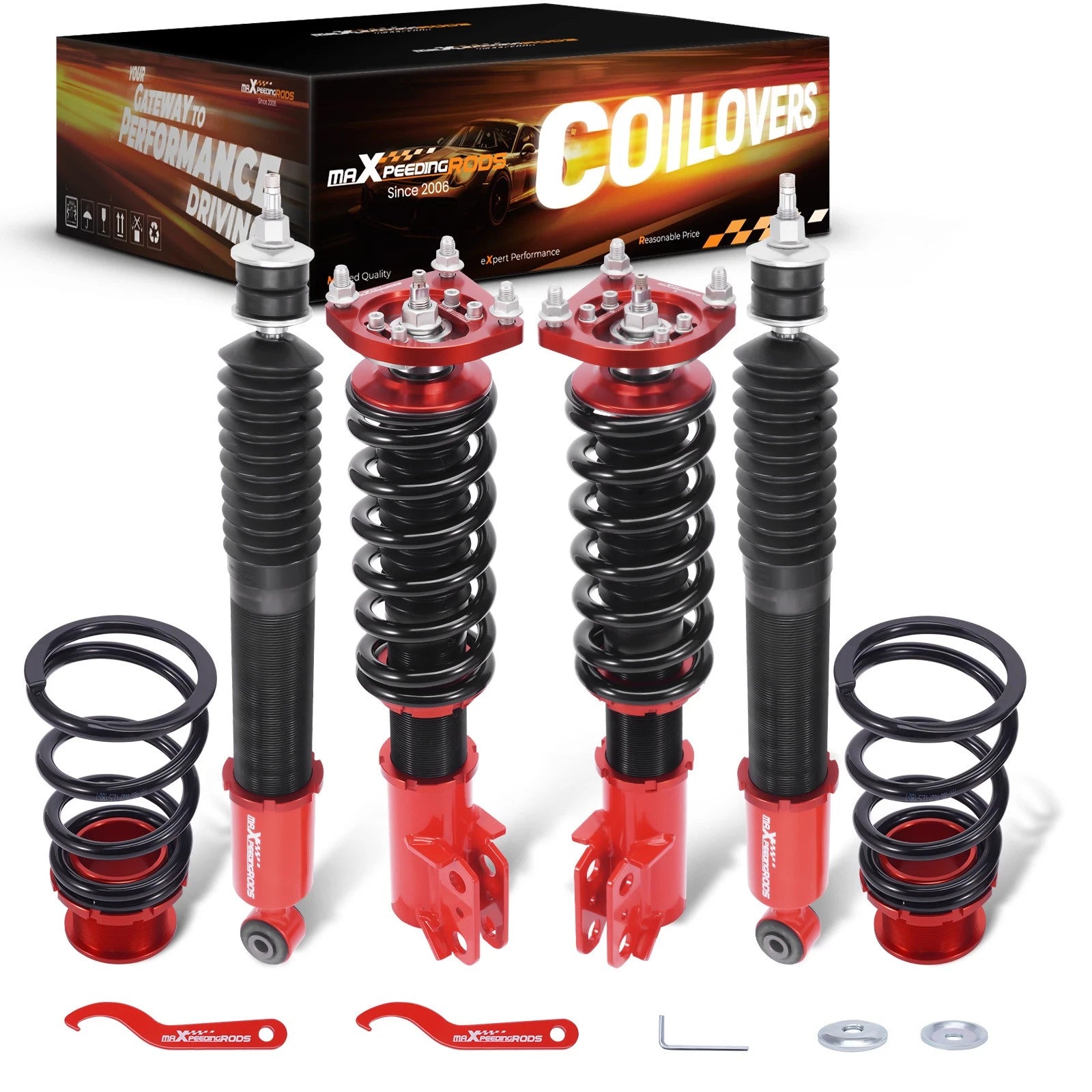 Coilovers Suspension Kit for Ford Mustang (1994-2004) 24 Way Damper