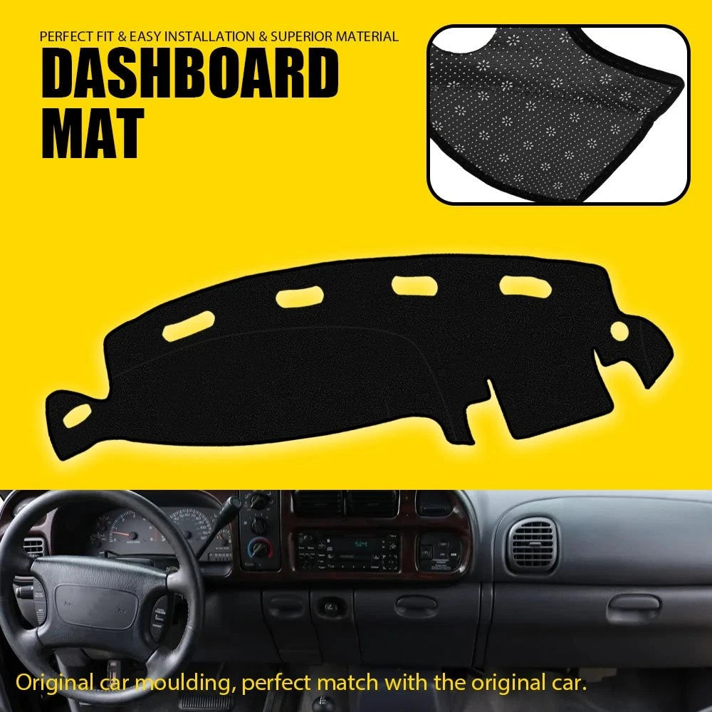 Dashboard Cover Mat Pad for Dodge Ram 1500 2500 3500 (1998–2001)