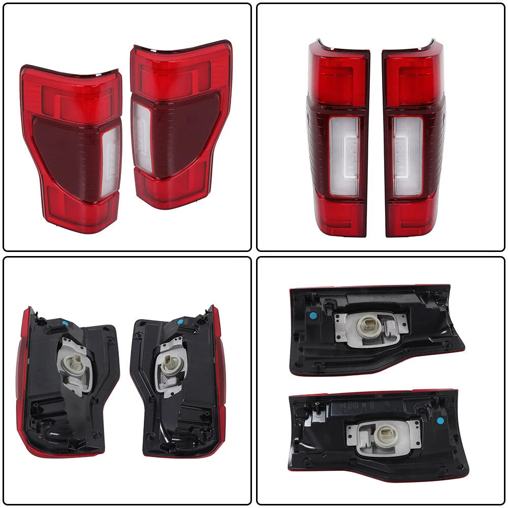 Set of 2 LED Rear Tail Lights for Ford F250 F350 (2020–2022)