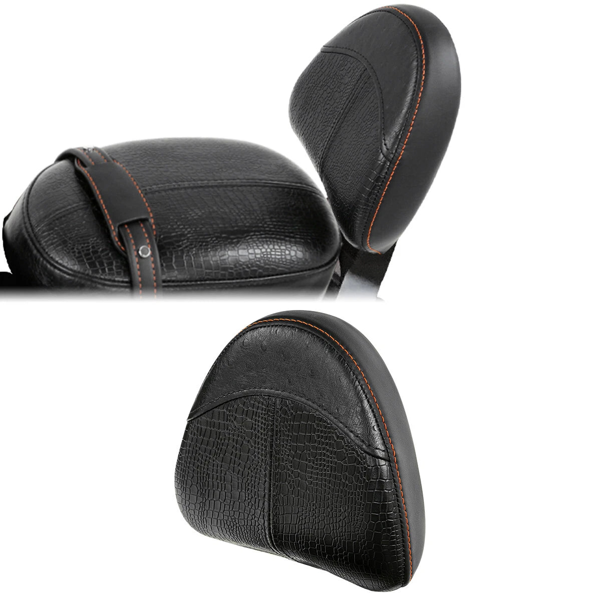 Backrest Pad for Indian Scout Sixty ABS (2019–2020) Black