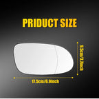 Mirror Glass for Mercedes Benz CLK350 (2006–2009) Passenger Side Heated