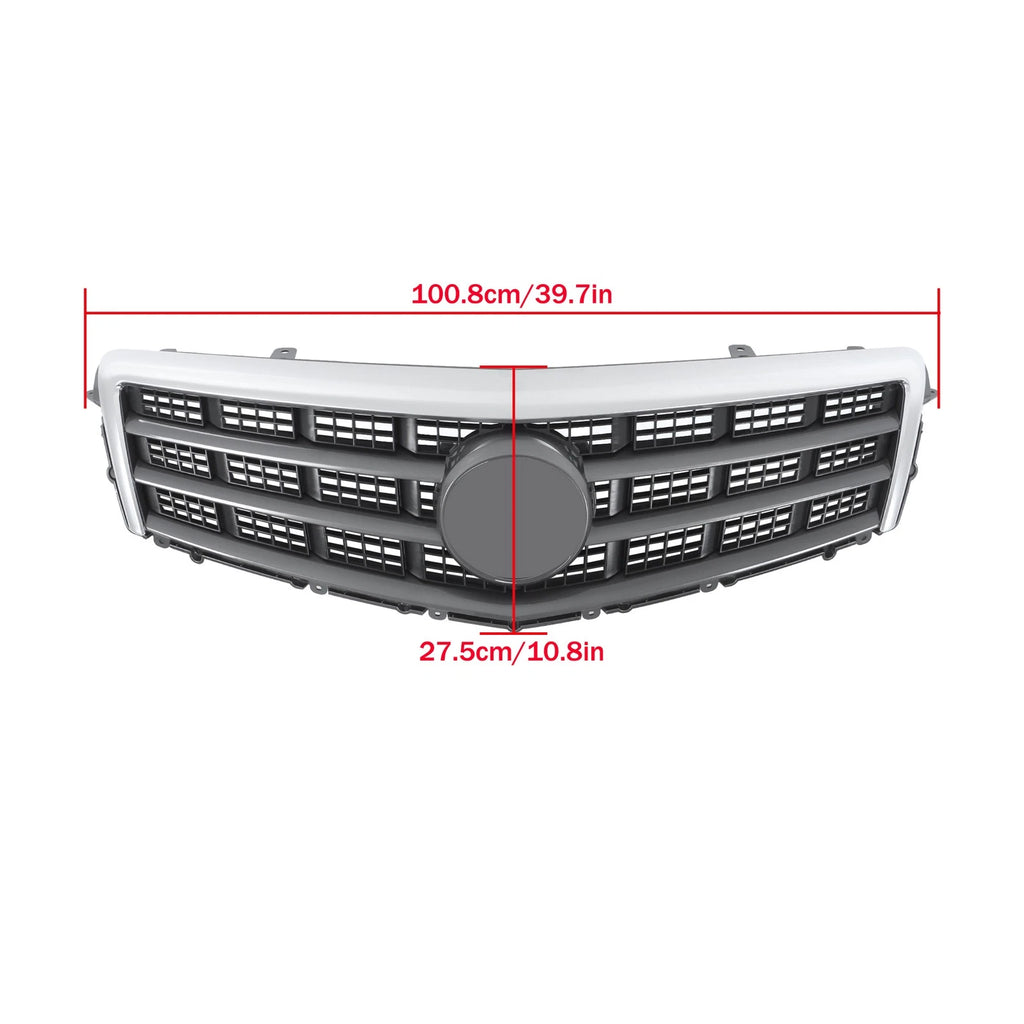 Front Upper Grille with Trim for Cadillac ATS (2013-2014)