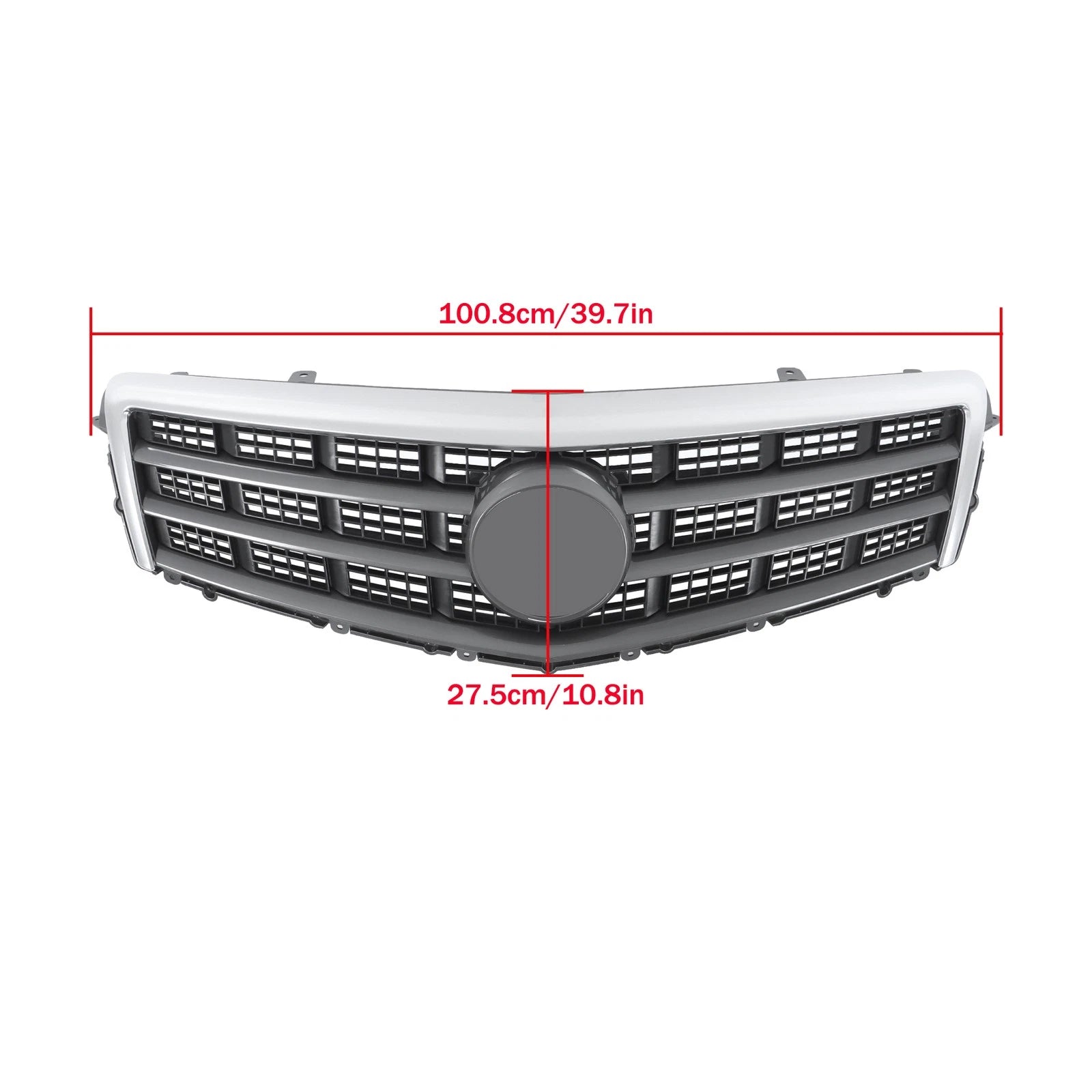 Front Upper Grille with Trim for Cadillac ATS (2013-2014)