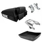 Chopped Trunk Pad Mount for Harley Touring (2009–2013) Matte Black