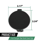 Front Bumper Tow Hook Plug Cover for Jeep Compass (2017-2021)
