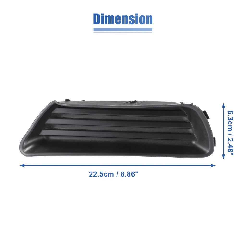 1 Pair Fog Light Cover No. 5212806050/5212706050 for Toyota Camry (2007–2009)