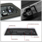 Full LED Third Tail Brake Light for Dodge Journey (2010–2016) Chrome