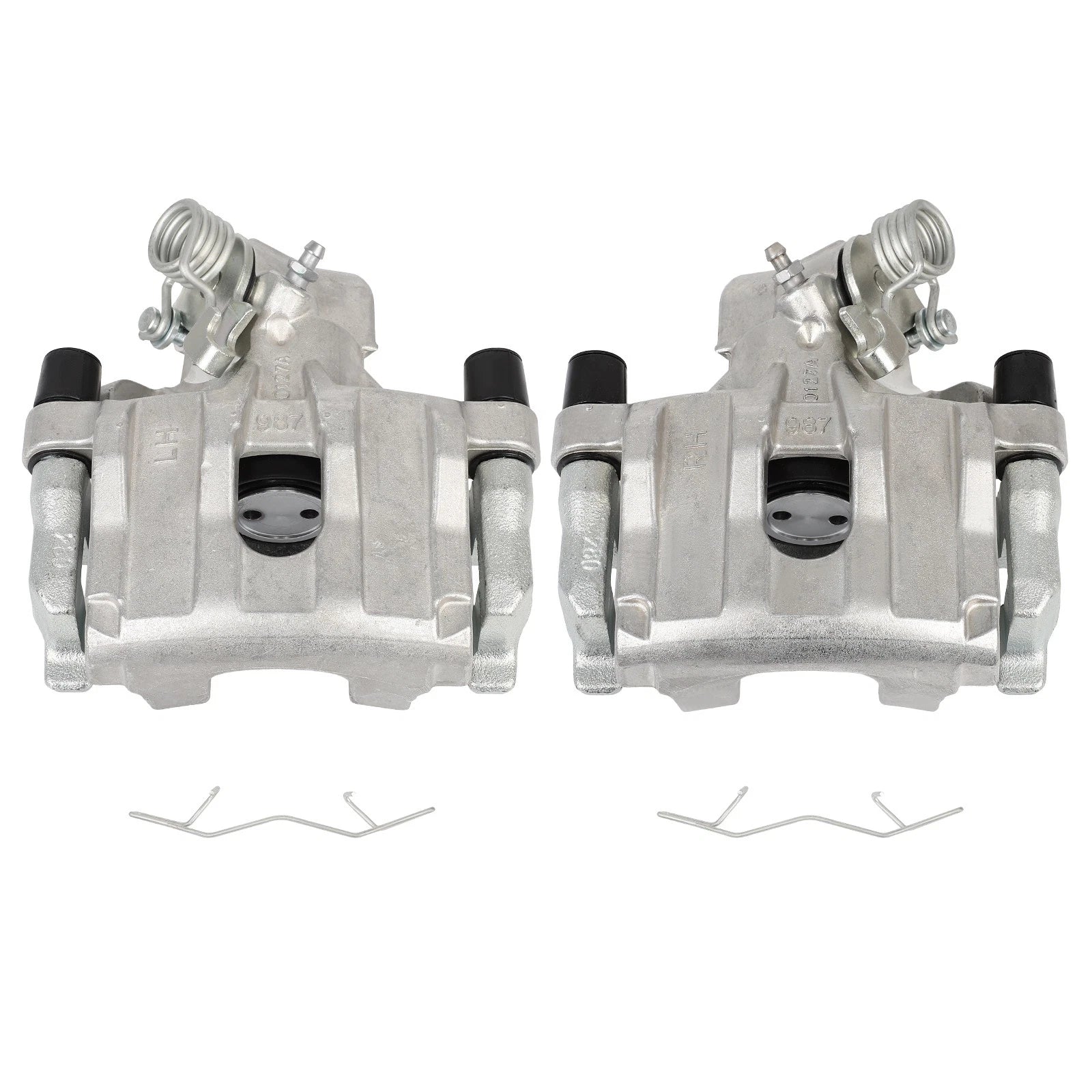 Set of 2 Rear Brake Calipers for Mazda 3 (2009–2013)