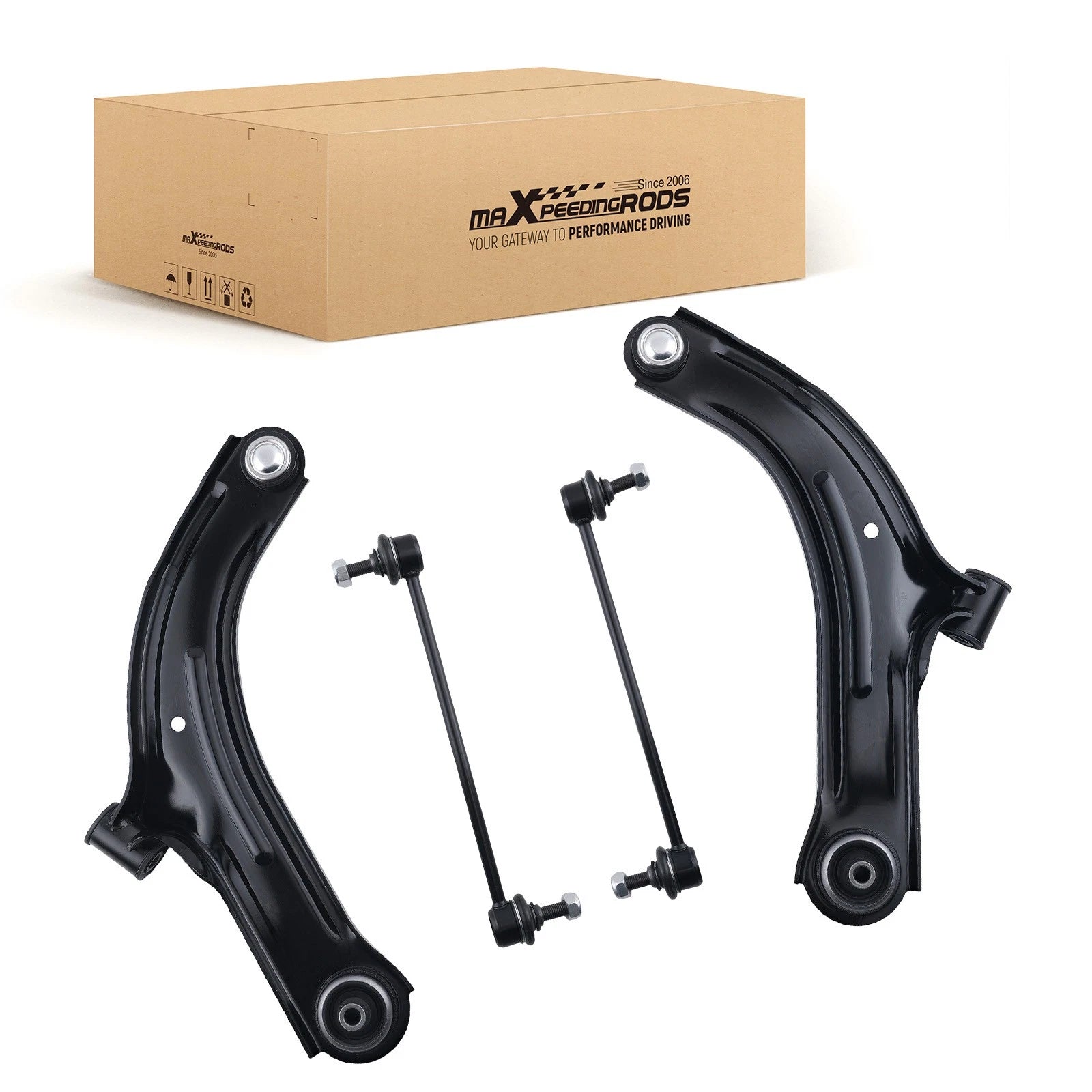 Front Lower Suspension Control Arm Stabilizer Links for Nissan Cube (2009–2014)
